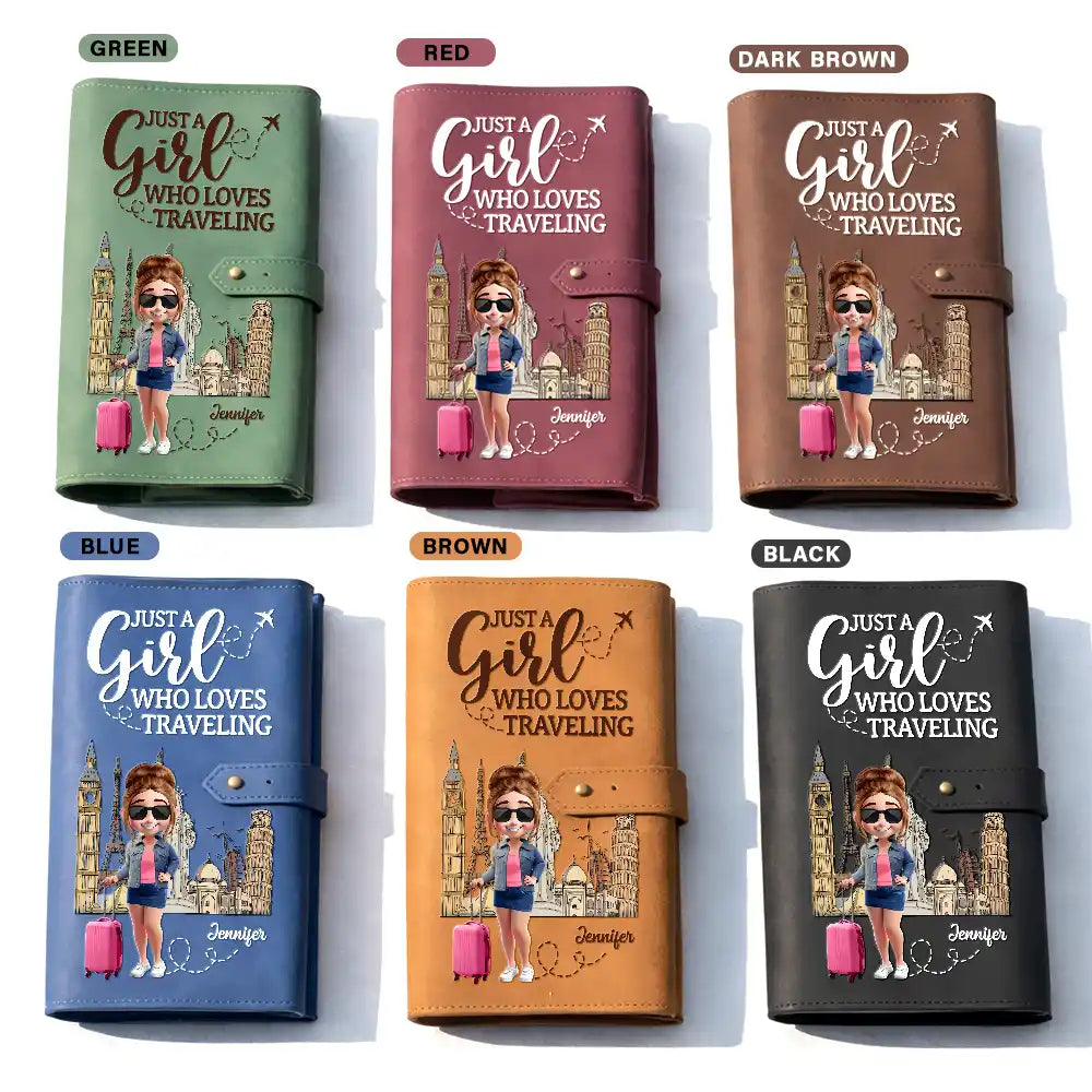 All My Travel Crap - Personalized Leather Cable Bag