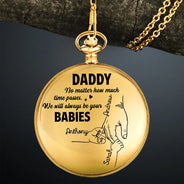 Always Be Your Little Girl - Personalized Pocket Watch