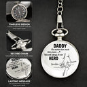 Always Be Your Little Girl - Personalized Pocket Watch