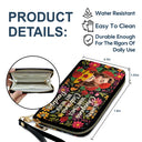 Gift For Bestie, Gift For Sisters, Gift For Yourself, Gift For Women, Happy, Hispanic - Always Chingona Sometimes Cabrona But Never Pendeja Hispanic - Personalized Leather Long Wallet