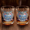 Gift For Brothers,Happy,America 250th,Independence Day - America 250 Anniversary Brother Hand Punch - Personalized Whiskey Glass