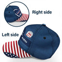 Gift For Husband,Gift For Yourself,Gift For Men,Gift For Father,Gift For Grandpa,Independence Day,Happy - America 250 Anniversary Grandpa Dad Kids Handprints - Personalized Classic Cap