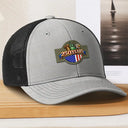 Gift For Yourself,Gift For Women,Gift For Men,Independence Day,America 250th,No Custom,Happy - America 250 Years Anniversary USA Symbols - Leather Patch Hat