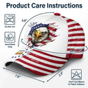 Gift For Yourself,Gift For Women,Gift For Men,Independence Day,America 250th,Happ - America 250 Years Of Freedom Eagle - Personalized Classic Cap - Personalized Classic Cap