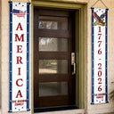 America 250th,Independence Day,Top Market,Family,Proud,Icon - America 250th Anniversary - Personalized Porch Banners
