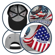 Gift For Mother,Gift For Father,America 250th,Independence Day,Happy - America 250th Anniversary US Pride Patriotic Eagle - Personalized Classic Cap