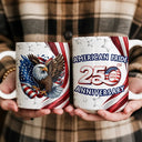 Independence Day,America 250th,Gift For Men,Icon,Proud - America 250th Anniversary US Pride Patriotic Eagle - Personalized Mug