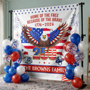 Independence Day,Happy,America 250th,Gift For Women,Gift For Men,Gift For Yourself,Family,Veteran,Proud - America The Beautiful 250th Celebrating - Personalized Backdrop