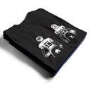 Gift For Father,Gift For Grandpa,Football,Non-Eng,Icon,Confident - American Football Dad Papa Kids Backside Line Art - Personalized T Shirt
