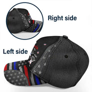 Gift For Grandpa,Gift For Father,Funny,Independence Day,Icon - American Stars And Stripes This Papa Dad Belongs To - Personalized Classic Cap