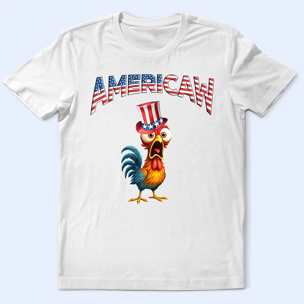 Americaw Funny Chicken 250 Years Of Freedom - Personalized T Shirt