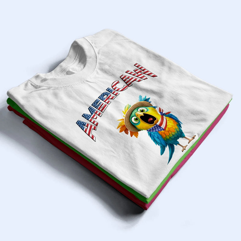 Independence Day,America 250th,Gift For Husband,Gift For Boyfriend,Gift For Yourself,Gift For Men,Gift For Women,Gift For Aunt,Gift For Uncle,Gift For Mother,Gift For Grandpa,Gift For Father,Gift For Grandma,Gift For Son,Gift For Brothers - Americaw Funny Chicken 250 Years Of Freedom - Personalized T Shirt