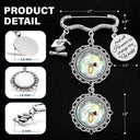 Graduation,Gift For Yourself,Gift For Women,Gift For Girlfriend,Gift For Sisters,Gift For Bestie,Happy - And Off She Went To Change The World - Personalized Graduation Tassel Pin