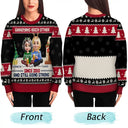 Old Couples,Gift For Husband,Gift For Wife,Christmas,Top Market,Love - Annoying Each Other 3D Effect Couple - Personalized Unisex Ugly Sweater