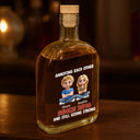 Gift For Couples, Gift For Women, Gift For Men, Gift For Husband, Gift For Wife, Gift For Girlfriend, Gift For Boyfriend, Top Market, Old Couples, Love - Annoying Each Other Since Couple - Personalized Whiskey Bottle