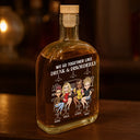 Gift For Bestie,Gifts For Colleagues,Gift For Sisters,Christmas,Funny - Are We Drunk Wine Bestie - Personalized Whiskey Bottle