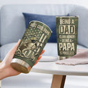 Wander Prints Gift For Dad - Fishing Being A Dad Is An Honor - 20oz Insulated Tumbler - Father's Day Birthday Gift AZCS