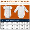 Adorable,New Mom,Gift For Mother,Icon - Birth Flower Pattern With Name Gift For New Mom New Baby - Personalized Baby Bodysuit