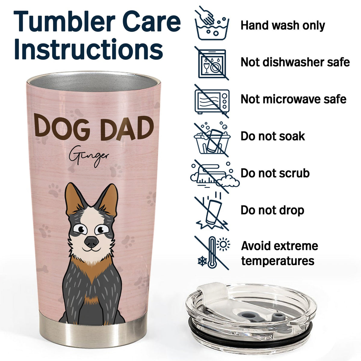 You're My Favorite Human - Gift For Dog, Pet Lovers - Personalized Tumbler