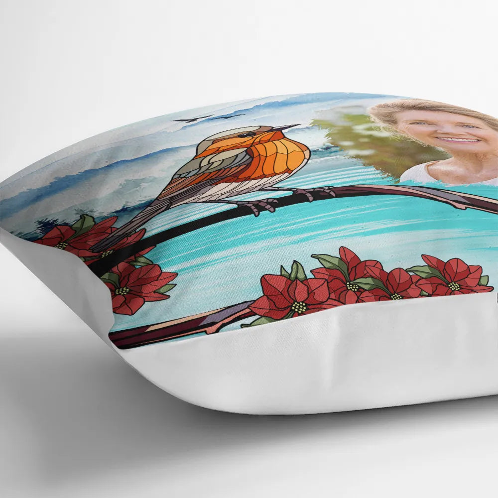 Custom Photo I'm Always With You Memorial - Personalized Pillow