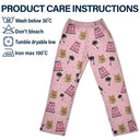 Christmas,Pet Lovers,Custom Photo,Happy,Dog Lovers,Cat Lovers - Custom Photo Best Pet Dad Pet Mom Ever - Personalized Pajama Pants