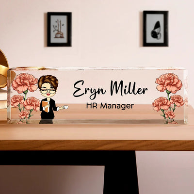 Desk Name Plate
