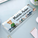 Gift For Bestie, Gift For Sisters, Gifts For Colleagues - Fixer Of Everything - Personalized Desk Name Plate
