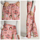 Custom Photo,Gift For Grandma,Gift For Mother,Happy - Custom Photo Best Grandma Nana Mom Ever - Personalized Pajama Pants