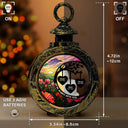 I'm Always With You Heart Memorial - Personalized Candlelight Lantern Ornament