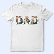 Gift For Husband,Gift For Yourself,Gift For Men,Gift For Father,Non-Eng,Photo,Cozy - Custom Photo Best Dad Ever No 1 Dad - Personalized T Shirt