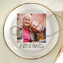 Custom Photo, Art Design, Gift For Bestie, Humorous, Photo - Colored Pencil - Custom Photo Colored Pencil Sketch No One Will Ever Be As Entertained By Us As Us - Personalized Ring Dish