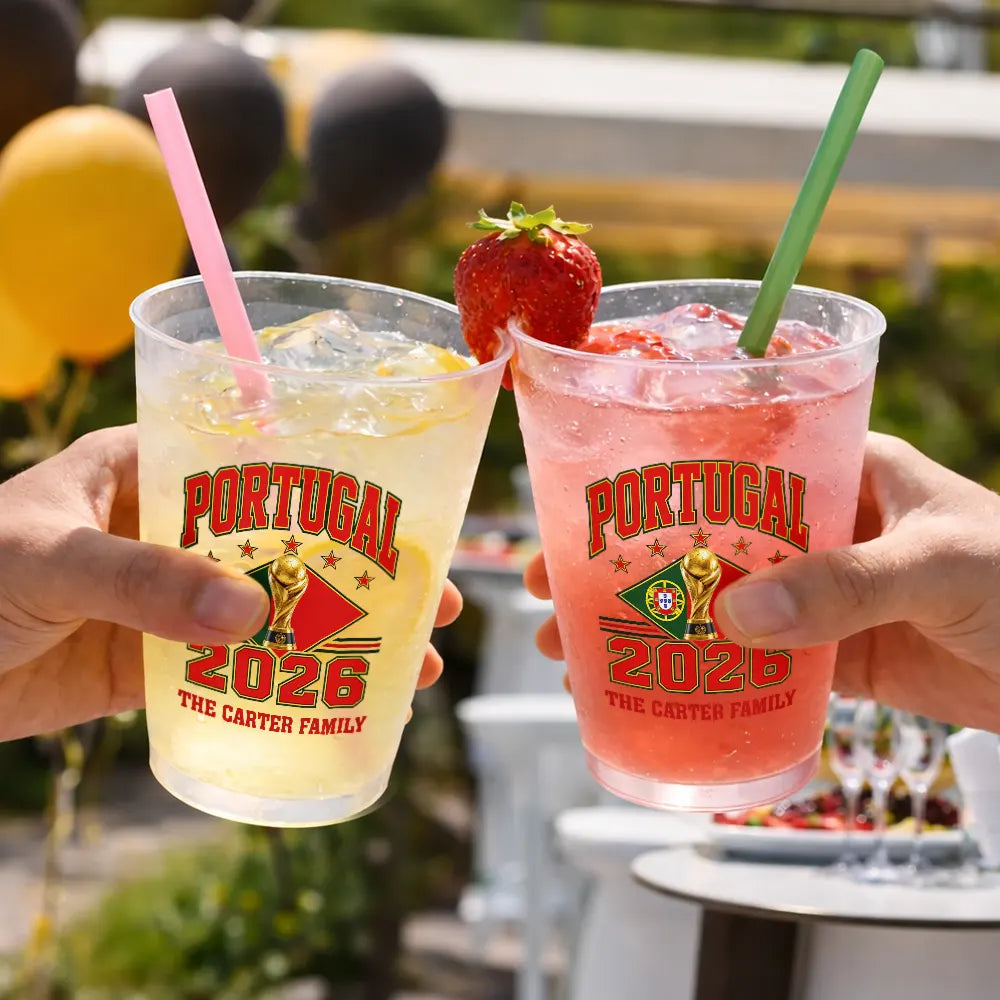 Gift For Yourself, Proud, Summer Soccer Games, Icon - Football Team National Flag - Personalized Frosted Cups