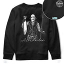Custom Photo, Fishing, Art Design, Summer, Retirement, Gift For Men, Gift For Yourself, Humorous, Photo - Pencil Sketch - Dark BG - Custom Photo White Pencil Sketch Art O'Fishally Retired - Personalized T Shirt