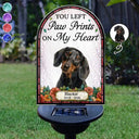 Art Design,Christmas,Pet Memorial,Sympathetic,Pet Lovers,Memorial,Photo - Stained Glass - Custom Photo Stained Glass Memorial Pet Forever In My Heart Always Loved - Personalized Solar Light