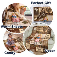 Confident,Christmas,Reading,Gift For Yourself,Gift For Women,Vector - My Reading Blanket I Am A Bookaholic Gift For Book Lovers - Personalized Fleece Blanket, Sherpa Blanket