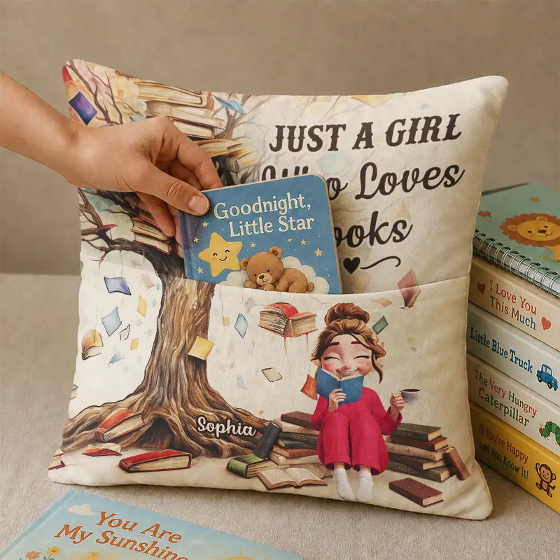 Confident,Christmas,Reading,Gift For Yourself,Gift For Women,Vector - This Is My Reading Pillow Gift For Book Lovers - Personalized Pocket Pillow