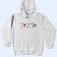 Family,Humorous,Icon,Thanksgiving - Thanksgiving Gift For Family - Personalized Gobble T Shirt