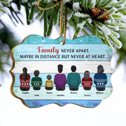 Greatest Gift Our Parents Gave Us Sibling - Christmas Gift For Family - Personalized Custom Wooden Ornament