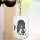 My Dogs, My Cats Are Home Alone - Birthday, Anniversary Gift For Pet Lovers - Personalized Aluminum Keychain