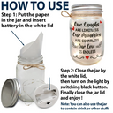 Gift For Couples - Forehead Kissing Couple Our Memories Are Countless Our Love Is Endless - Personalized Mason Jar Light