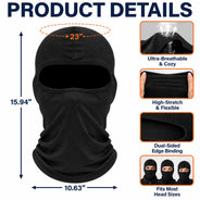 Christmas,Gift For Men,Gift For Yourself,Gifts For Him,Humorous,Icon,Skiing,Top Market - Winter Gag Gift For Husband Who Skis, Matching Gear For Friends - Personalized 3D Realistic Funny Face Printed Balaclava Face Mask