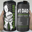 Best Dad Ever Hand Pump - Gift For Dad, Grandpa - Personalized Custom 4 In 1 Can Cooler Tumbler