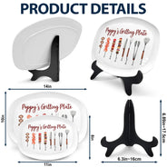 Daddy Grilling Master - Personalized Plate