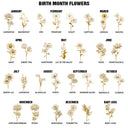 Old Best friends, Gift For Women, Gift For Bestie, Happy, Top Market - Gold Birth Month Flower Grow An Old Friend - Personalized White Edge-to-Edge Mug