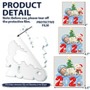 Adorable,New Mom,Christmas,Gift For Mother,Vector - Baby First Christmas Sleeping On Year - Personalized Custom Shaped Acrylic Ornament