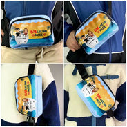 Gift For Couples,Travel,Cruising,Happy,Gift For Women,Gift For Men - Baecation Mode Couples - Personalized Crossbody Belt Bag