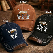 Baseball, Gift For Father, Top Market, Confident, Icon - Baseball Dad Grandpa - Personalized Vintage Baseball Cap