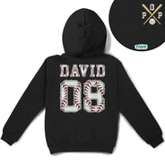 Gift For Grandpa, Gift For Father, Baseball, Non-Eng, Icon, Proud - Baseball Dad Papa Crossed Arrows - Personalized T Shirt