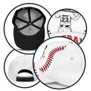 Gift For Mother,Gift For Father,Baseball,Happy - Baseball Mom Dad - Personalized Classic Cap