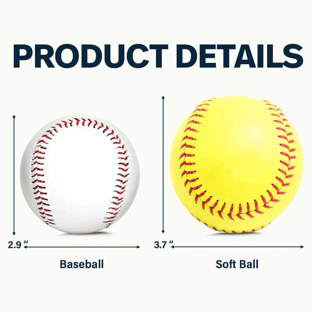 Custom Photo Pencil Drawing Engraved Best Dad Grandpa Ever - Personalized Baseball, Softball